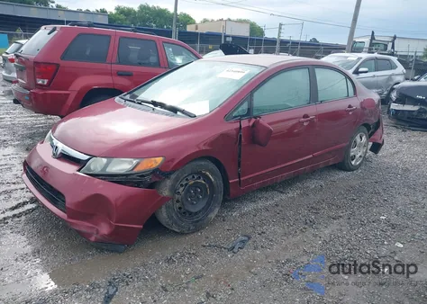 2006 Honda Civic Lx из США, поврежденный, VIN 1HGFA15546L021931